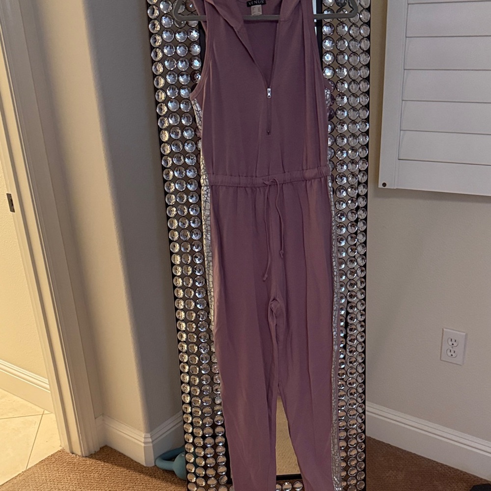 VENUS Zippered Lavender Jumpsuit